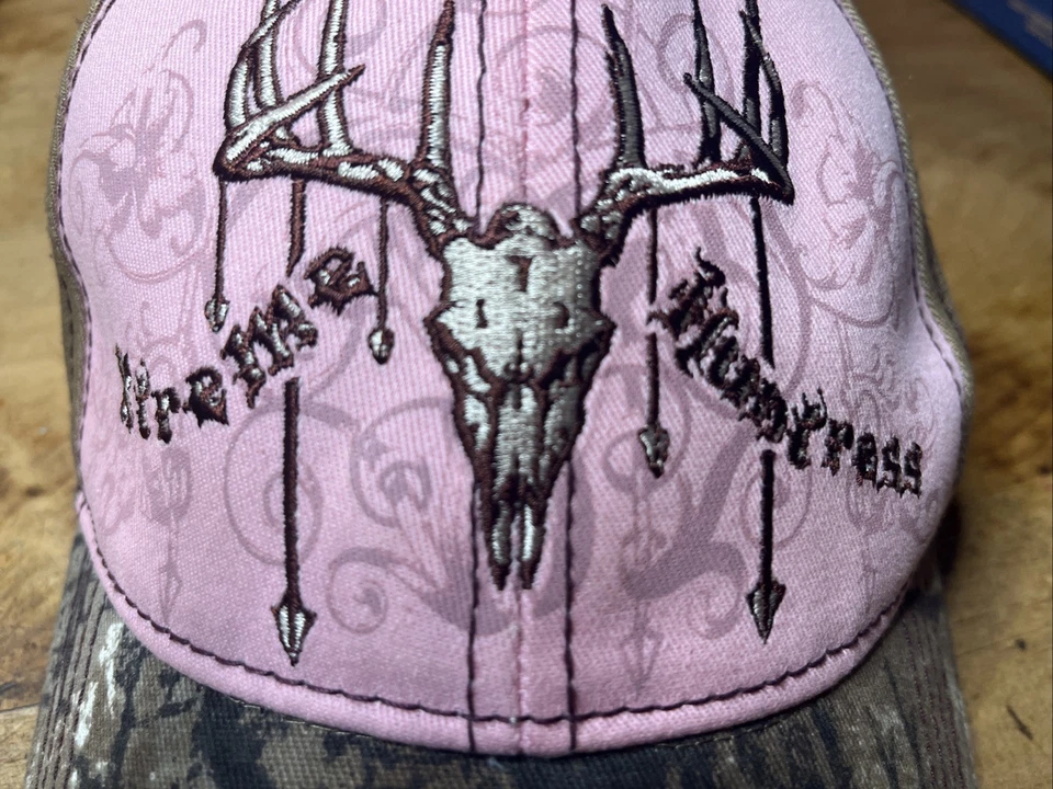 Gorra ajustable Buck Wear Xtreme Hunter rosa camuflaje Foto 2 de 4