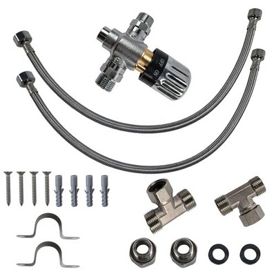 Adjustable Temperature Hot Water Circulation Pump Bypass Valve for Instant Hot