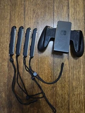 Nintendo Switch Joycon Grip And 4 Straps