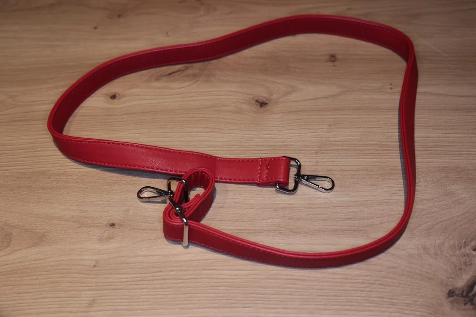 C&A BUYING Handtasche Shopper Schultertasche Trapezform Rot *** Top Zustand - Bild 2 von 4