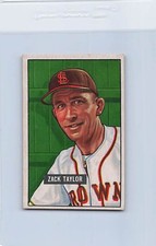 1951 Bowman #315 Zack Taylor Browns EX *DA-E1878