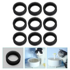 9Pcs Fontaine Animale Pré-Filtre Éponge pour Chat Fontaine à Eau Durable et Réutilisable