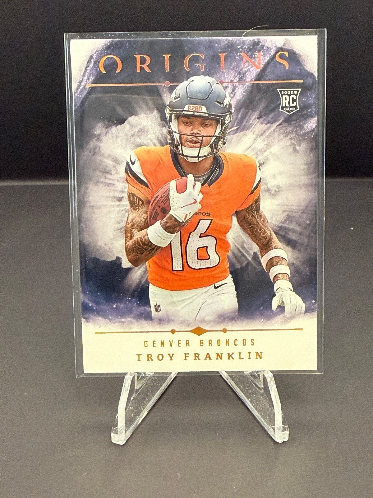 2024 Panini Origins - Rookies Troy Franklin #113 (RC)