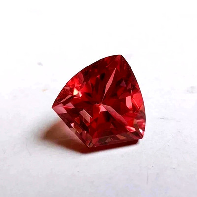 Natural 25.50 Ct Ceylon Padparadscha Sapphire Fancy Cut Certified Loose Gemstone