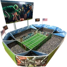 Football Stadium Snack Display Tray | Gameday Party Server Bowl Dish Platter