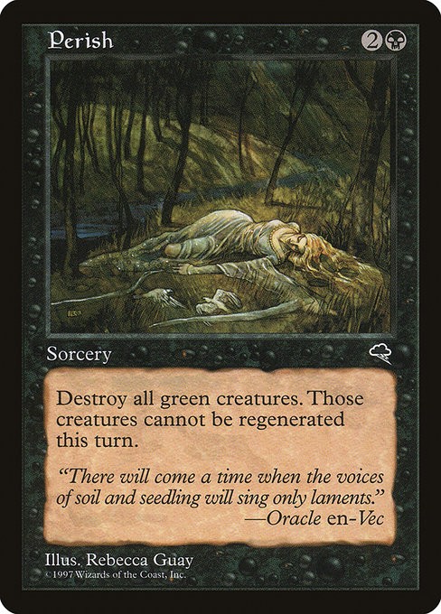 Perish NonFoil Tempest 147 NM MTG