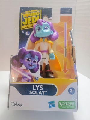 Star Wars Young Jedi Adventures Lys Solay (4'') Brand New in Box