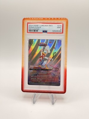 2024 Disney Lorcana - Donald Duck Pie Slinger - Enchanted #214/204 - PSA 9