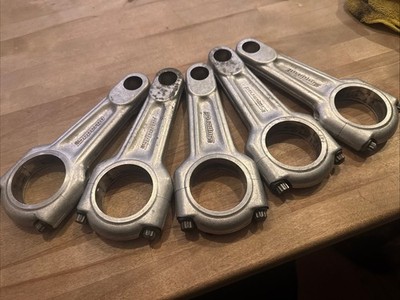 (5) Vintage Superod Small Journal 6 Inch 327 283 Connecting Rods Chevy SBC