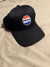 Pepsi SnapBack Baseball Cap - Brand New Black