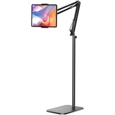Adjustable Tablet Stand with 360-Degree Rotation, for 4.7-12.9 In Devices
