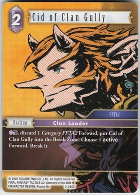 Cid of Clan Gully 9-085C Common  Opus IX