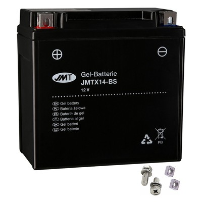 Gel-Batterie Motorrad YTX14-BS für TGB X-Motion 125 i Baujahr 2009-2010 von JMT
