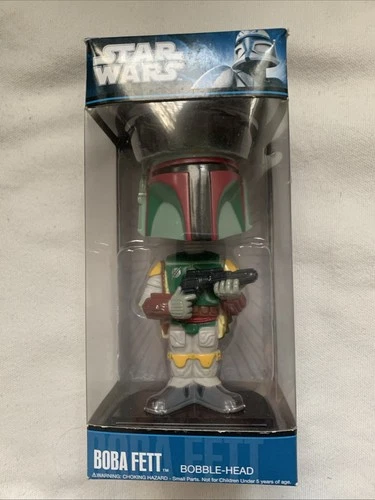 Star Wars Boba Fett Bounty Hunter Bobblehead Funko Bobble Head Jedi Fighter 6"