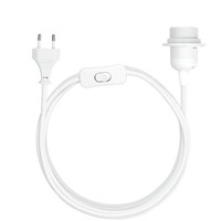 Kwmobile E27 Lampenfassung Mit Schalter - 3,5M Textilkabel - E 27 Fassung