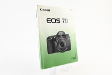 Genuine Canon EOS 7D Instruction Manual G500