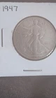 1947 Liberty Walking Half Dollar Silver 50C Circulated Business Strike