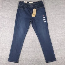 Levis 721 High Rise Skinny Ankle Jeans Womens 12 W31 Sculpt Hypersoft Stretch