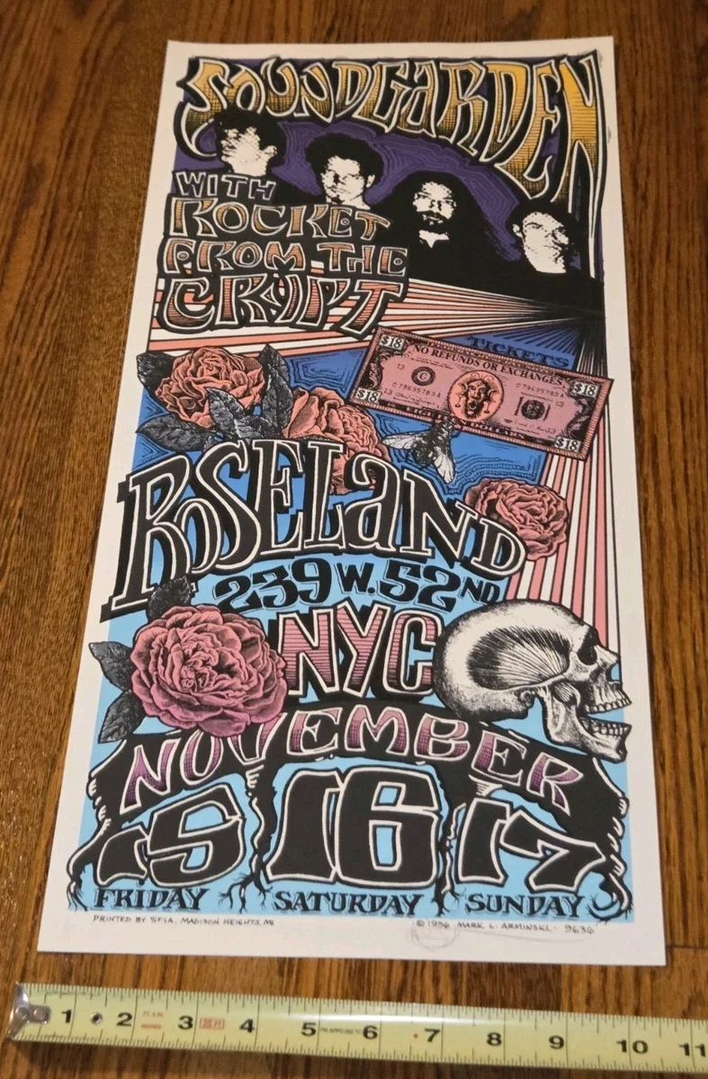 Soundgarden Memorabilia for sale | eBay