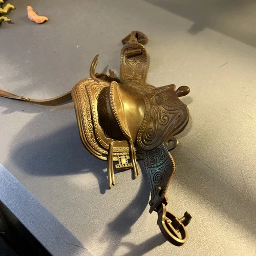 Vintage Marx The Lone Ranger Tonto Scout Horse saddle Gabriel 1973