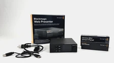 Blackmagic Web Presenter HD and Teranex Mini Smart Panel 