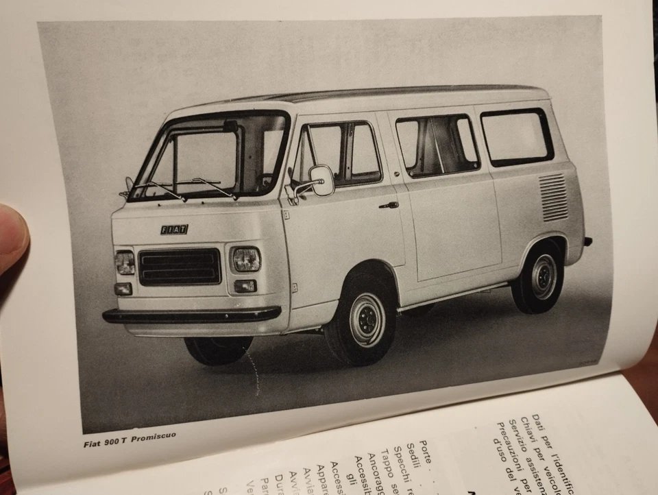 Manuale Uso e Manutenzione, Assistenza , Fiat 900T - Immagine 2 di 3