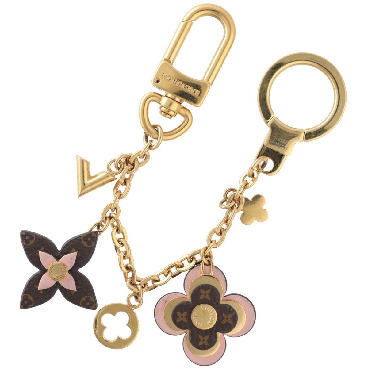 ルイヴィトン　チャーム　M63086 Louis vuitton Bag Charm M63086 Bijoux Sac Chene Blooming Flower