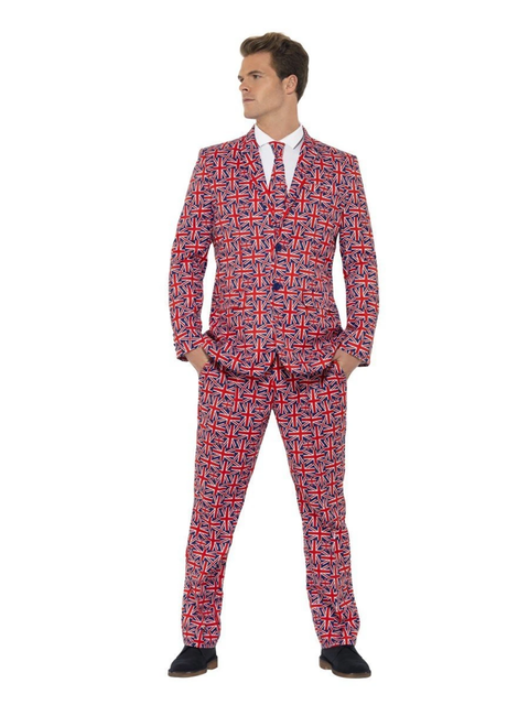 Smiffys Adult Men's Union Suit Jacket 