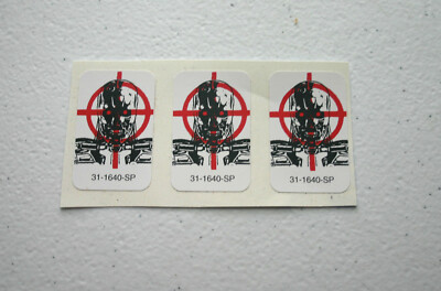 1991 Williams Pinball '' Terminator 2: Judgement Day '' drop target decal QTY=1