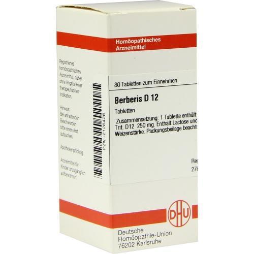 BERBERIS D12 80St Tabletten PZN:2126426