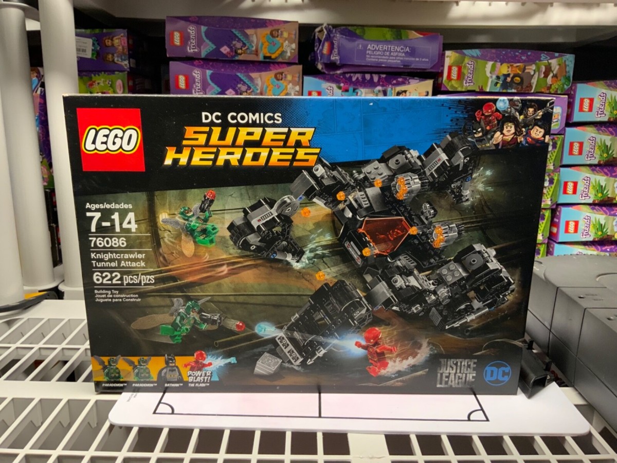 LEGO DC Comics Knightcrawler Tunnel Attack 2017 (76086) Retired Factory  Sealed
