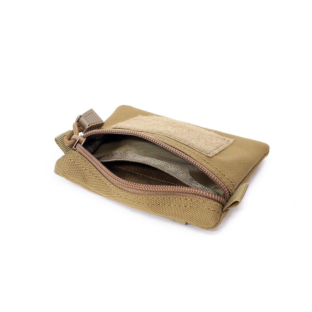 Brandit Men's Tactical Wallet - Camouflage Print, Zippered, With Multiple Pockets & Key Loop - View #7