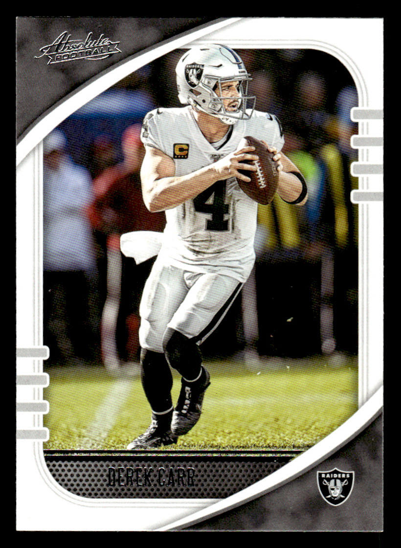 2020 Panini Absolute #36 Derek Carr Retail Card Las Vegas Raiders