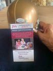 Johnny Lattner 53 Heisman Autographed Norte Dame Mini Helmet JSA COA & Case — photo 3