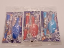 Kellogg’s Cereal Sip N Spoon Straw 3 Pack Blue/Red/Light Blue Stocking Stuffer