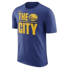  871098-495 Mens Nike NBA Golden State Warriors Dri-Fit Essential T-Shirt