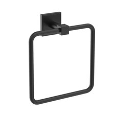 Appoint 7-1/16 In. 179 Mm L Towel Ring in Matte Black Free Shipping New