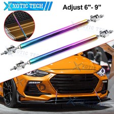 2X NEO Front Bumper Diffuser Strut Rod Support Tie For Hyundai Elantra 2000-2021