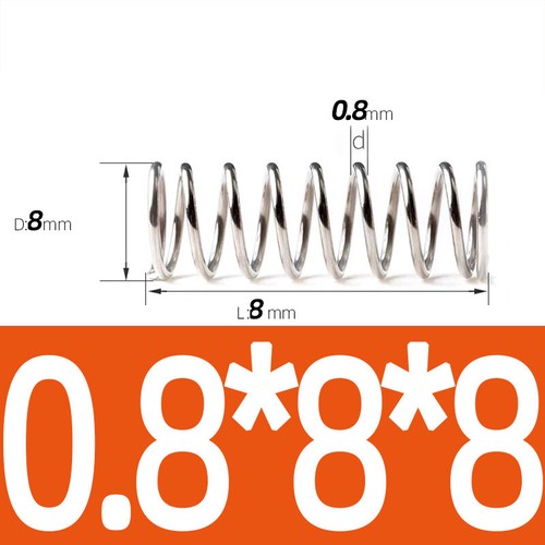 Compression Spring Steel 0.2 - 1mm Wire Dia 2mm - 12mm OD Small Pressure Springs - Picture 76 of 130
