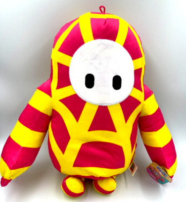 Giant Fall Guy Plush Toy Character 16 inch tall Spider-Man Costume Fall Guys NWT