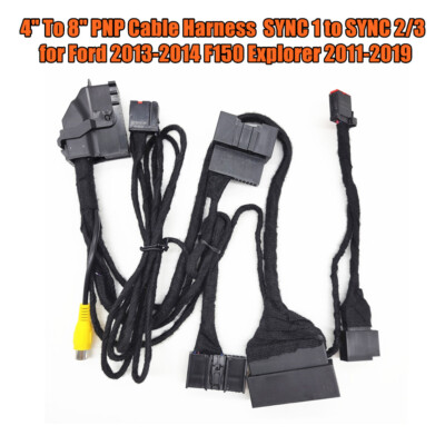 SYNC 1 to SYNC 2/3 PNP Conversion Power Harness for F-150 13-14 Explorer 11-19