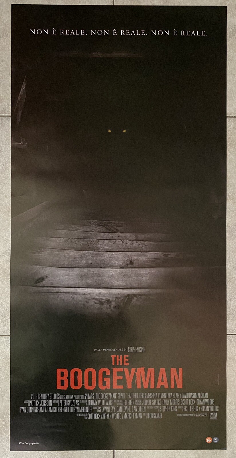 Locandina originale film The Boogeyman (2023) - Regia di Rob Savage
