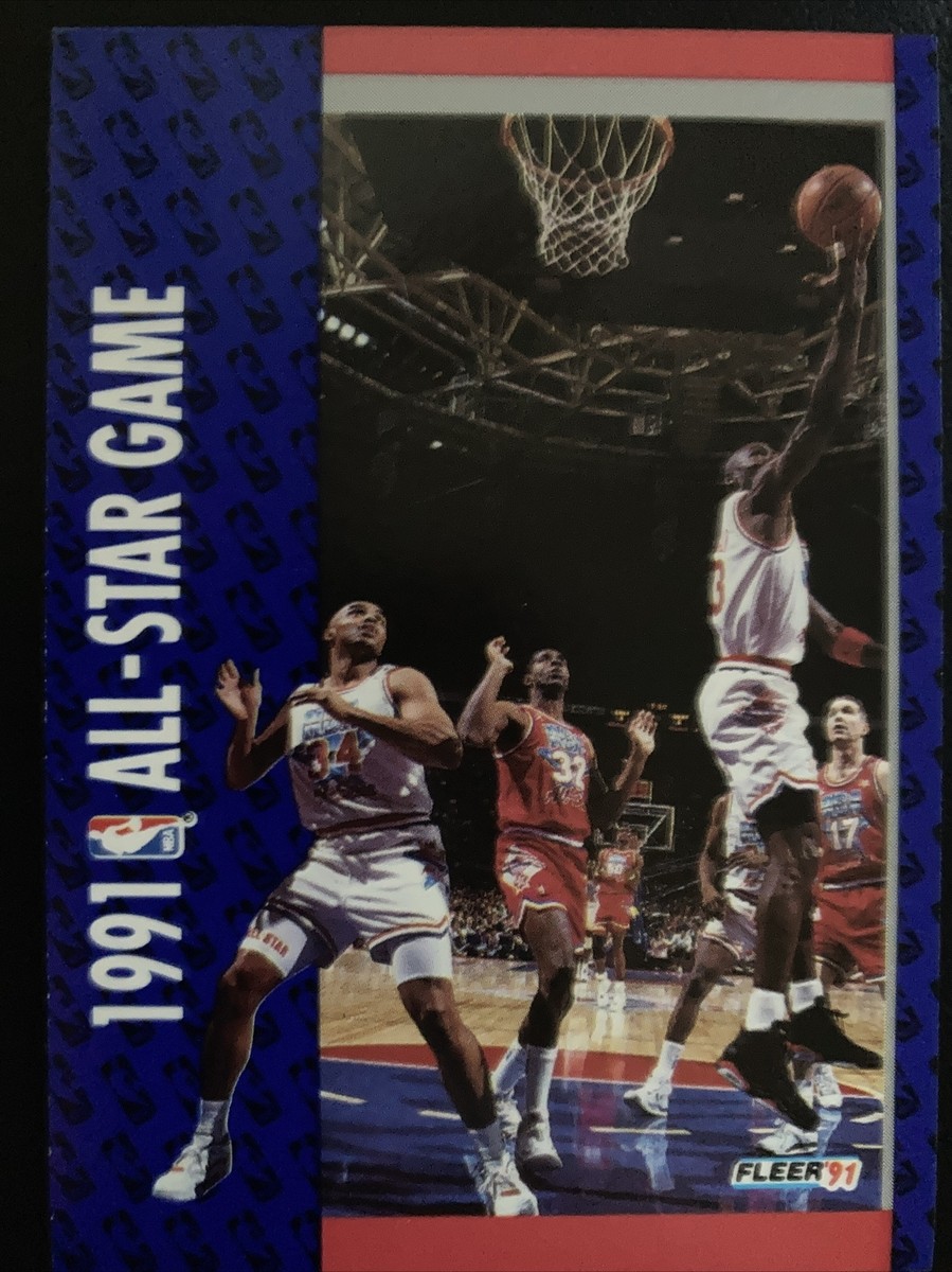 Michael Jordan 1991-1992 1991 Fleer 1991 All-Star Game Card #233