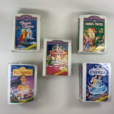 Lot of 5 Walt Disney McDonald's Happy Meal Toys Masterpiece Collection Sealed