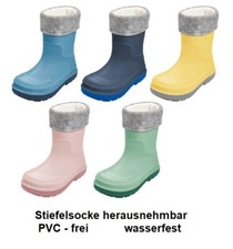 Playshoes Gr. 29 Gummistiefel mit Stiefelsocke 2-teilig Kinder Stiefel  180172