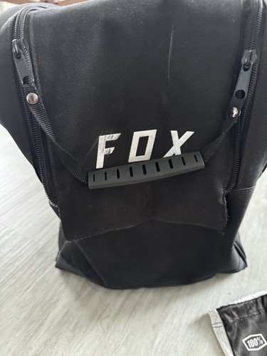 Men’s Fox V3RS Dot Racing Dirtbike Helmet, Bag & 100% Googles L/XL 59-60cm - Picture 16 of 24