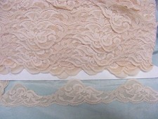 Elastic Lingerie Lace Beige - 3.5metres PWEL6 