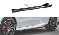 Maxton Design Seitenschweller Ansatz (Paar) V.2 + Flaps Passend FüR Toyota GR Ya