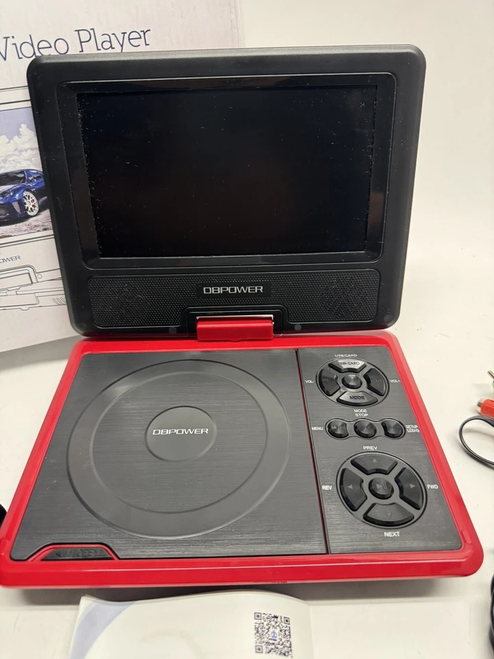 NEW DBPOWER Digital Multimedia Portable Video Player NS-758 Red - Image 3 of 4