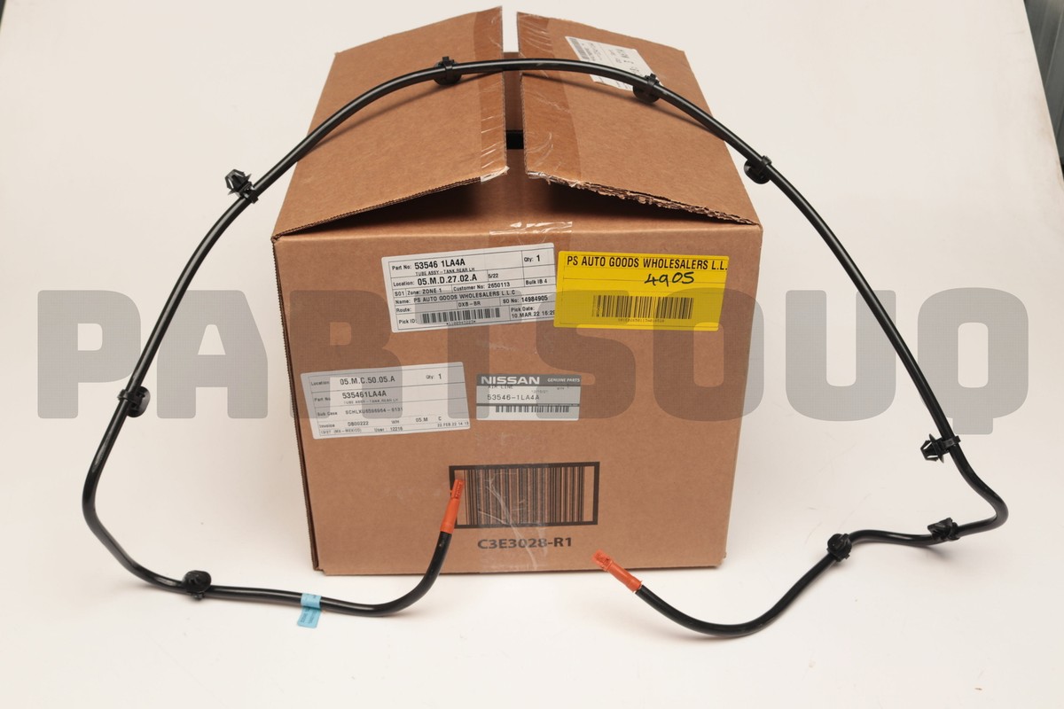535461LA4A Genuine Nissan TUBE ASSY-TANK,REAR LH 53546-1LA4A | eBay